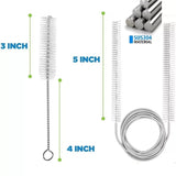 CPAP hose dual-end cleaning brush